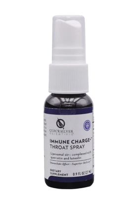 Quicksilver Scientific Immune Charge, wsparcie odpornościowe na bazie cynku w sprayu, 27 ml