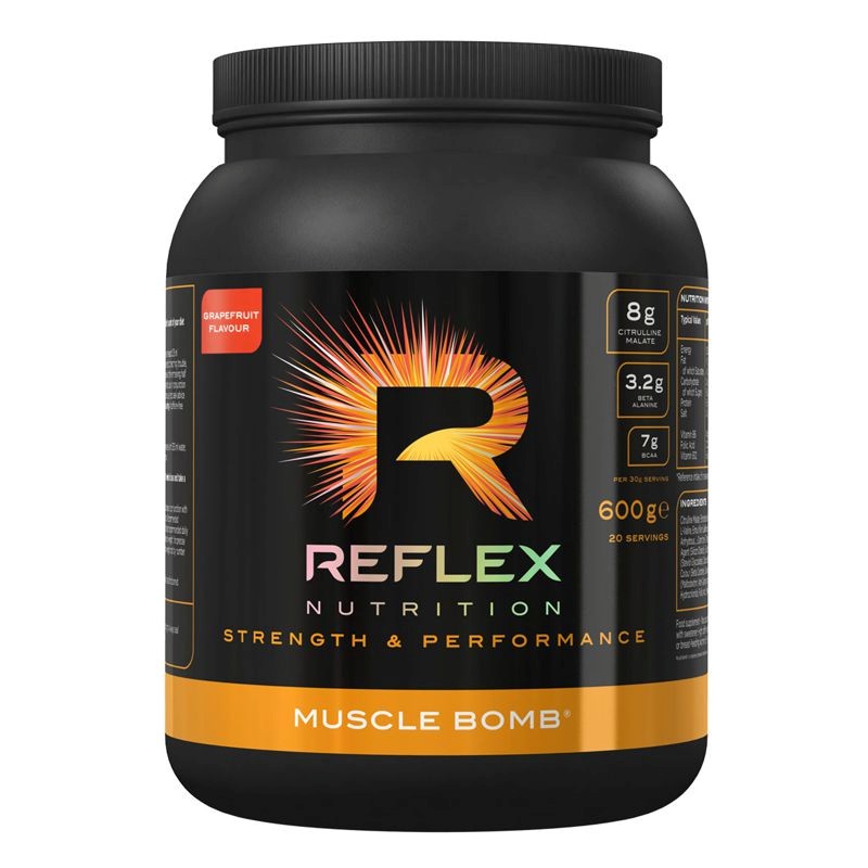 Reflex Muscle Bomb - Grejpfrut, 600g