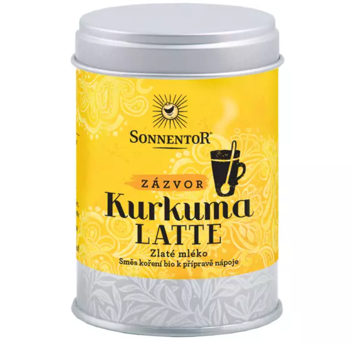 Sonnentor Kurkuma Latte - BIO imbir, puszka 60 g