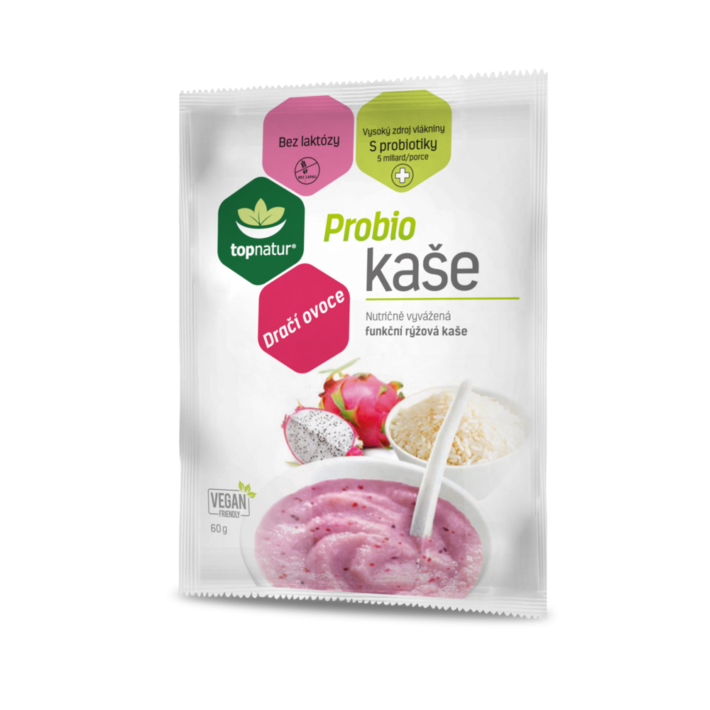 Topnatur - Owsianka Probio, smoczy owoc, 60 g