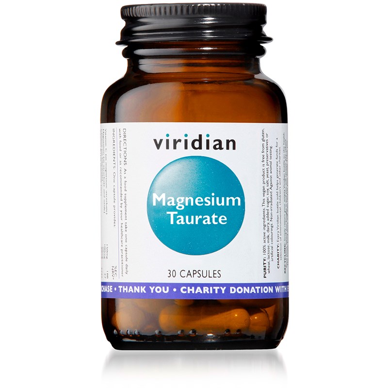 Viridian Magnesium Taurate 90 Kapsułek (Magnesium Taurate)