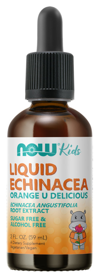 Фото - Вітаміни й мінерали Now Echinacea Liquid for Kids 59 ml  (  Foods)