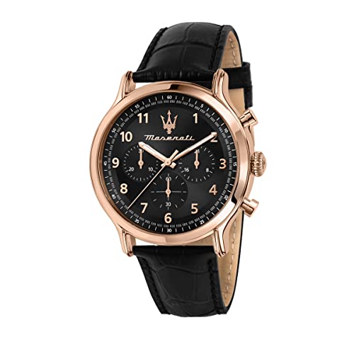 Zegarek męski z kolekcji Epoca Limited Edition, chronograf, kwarcowy-R8871618015, czarny, 42mm, pasek