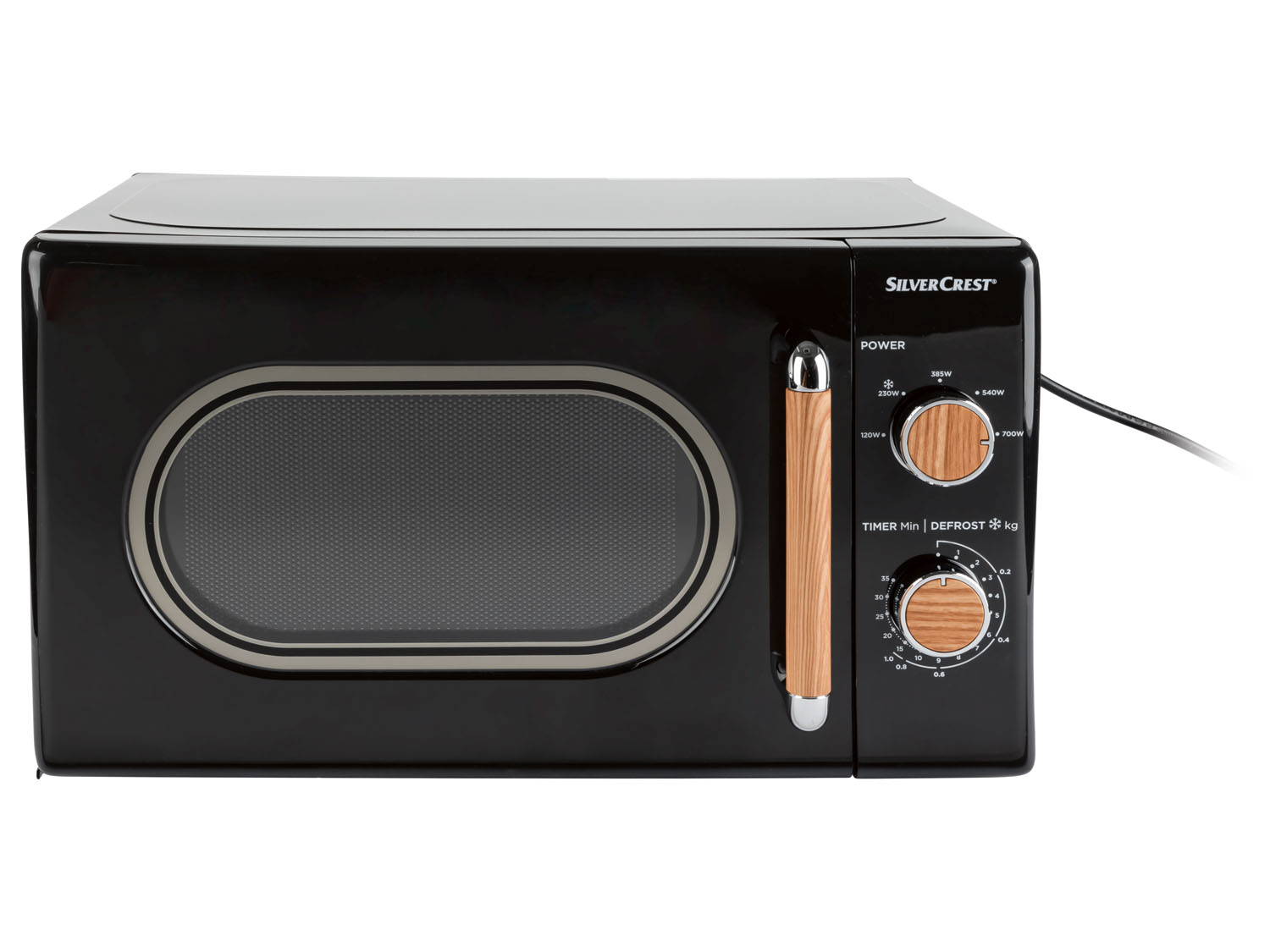 SilverCrest Retro 100348387 Czarny