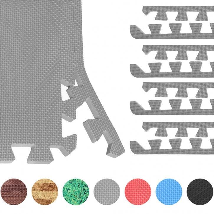 Krawędzie Do Mat Ochronnych Puzzle 8 Szt Niebieski