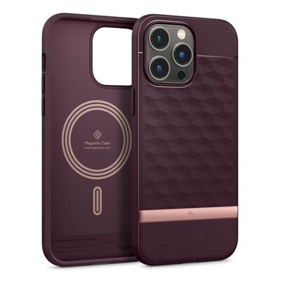 Caseology PARALLAX MAG MAGSAFE IPHONE 14 PRO MAX BURGUNDY