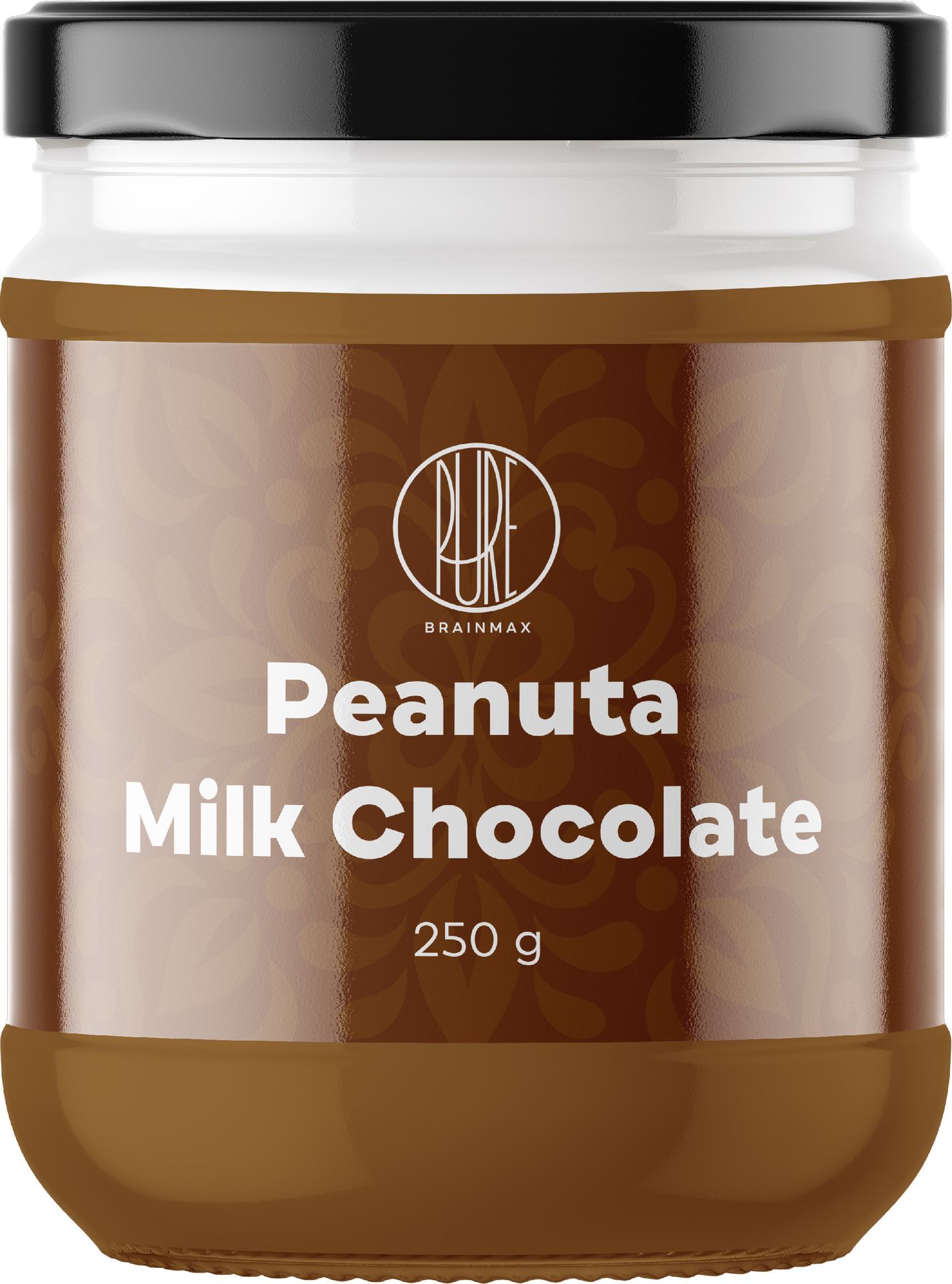 BrainMax Pure Peanuta, Krem z orzeszków ziemnych z mleczną czekoladą, 250 g