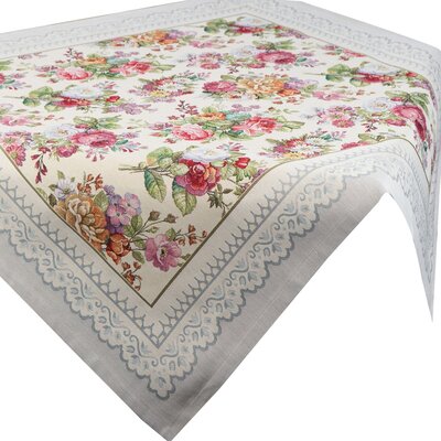 Obrus EUROFIRANY Cho 1175 (100 x 100 cm) Jasnoszary