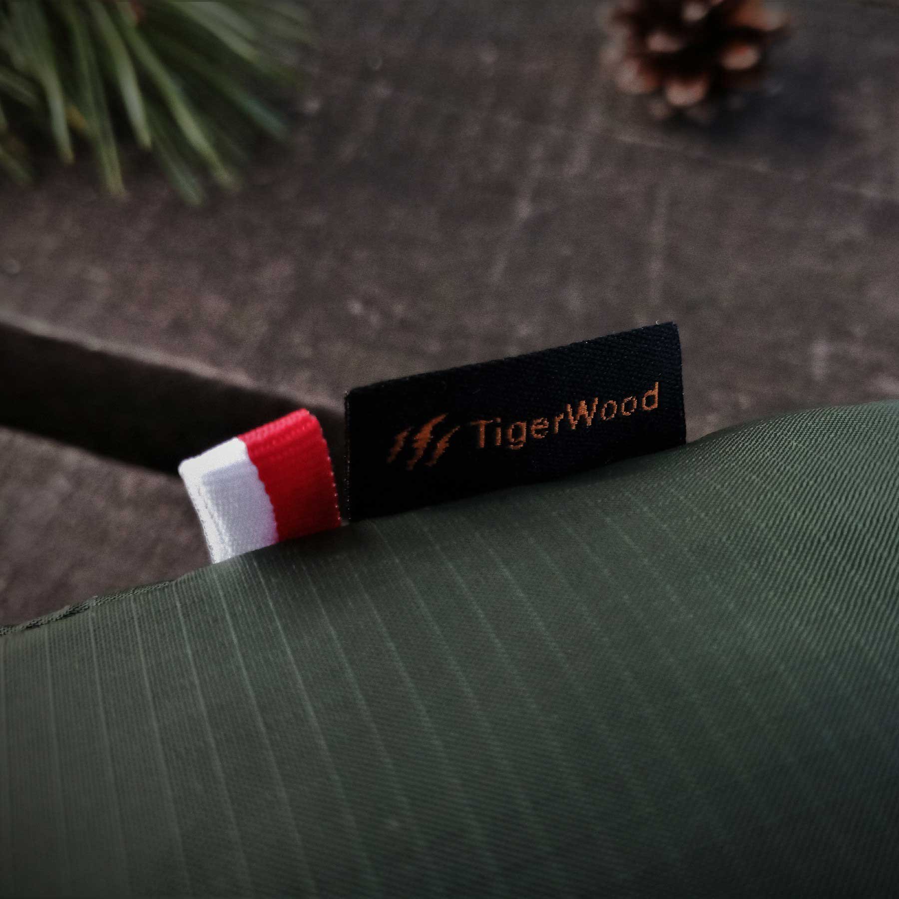 Hamak TigerWood Ważka V2 z moskitierą zielony