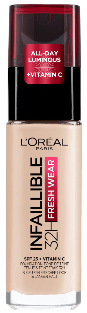 L'Oreal Paris Infaillible 32H Fresh Wear, podkład Porcelain, 30ml