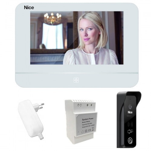 Nice Wideodomofon Pro Two Kit - WiFi dwużyłowy RFID - Zestaw
