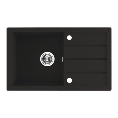 Laveo Trzynastka zlewozmywak granitowy 79x48cm SBP_711T SBP_711T