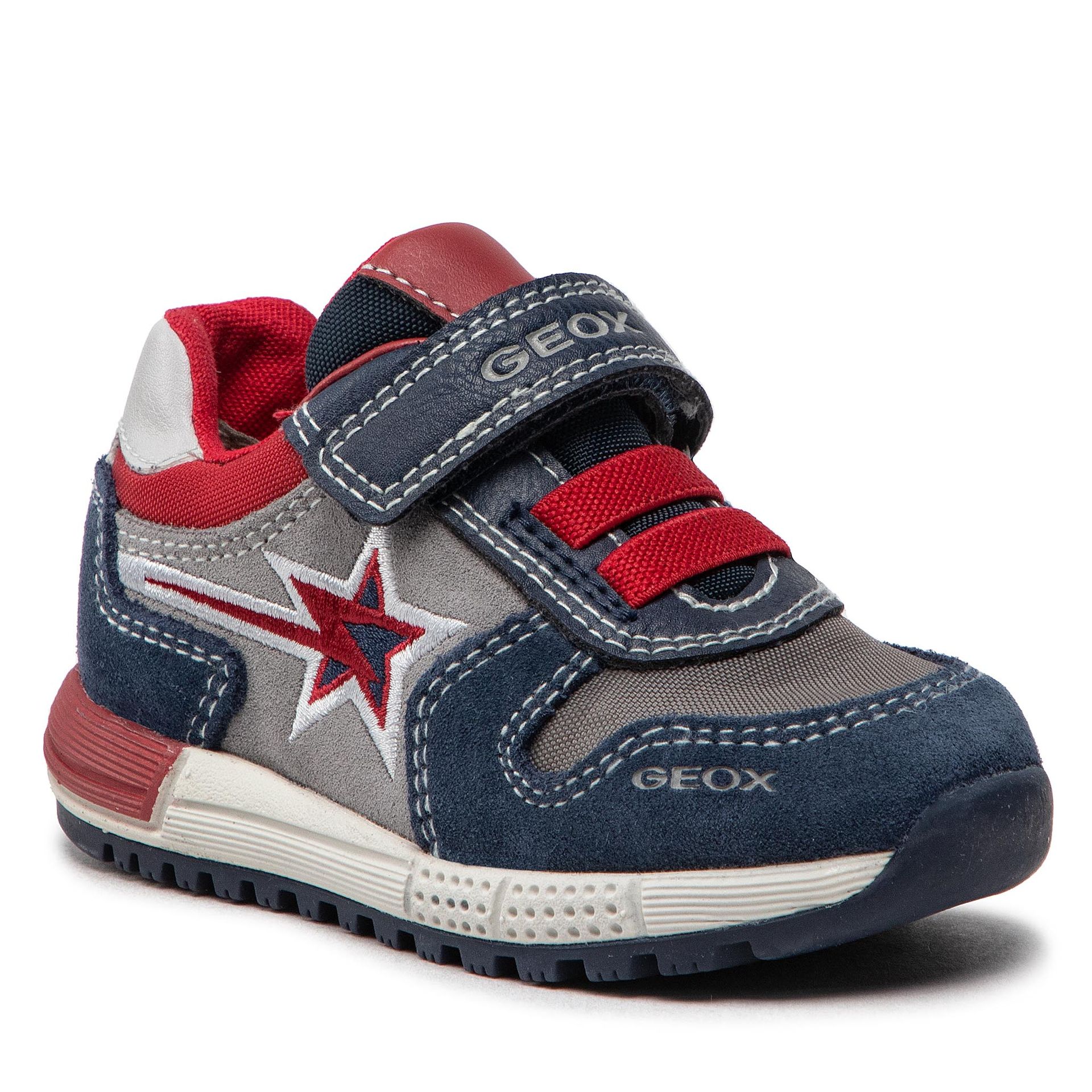 Sneakersy Geox - B Alben B. A B263CA 022FU C4244 M Navy/Dk Red