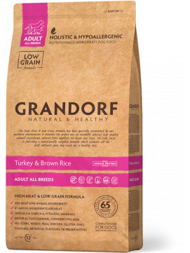 Grandorf Adult All Breeds Turkey & Brown Rice 3kg