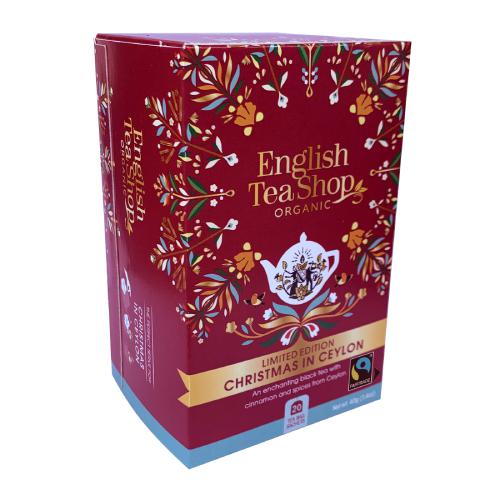 English Tea Herbata czarna ekologiczna Christmas in Ceylon, 20sasz.