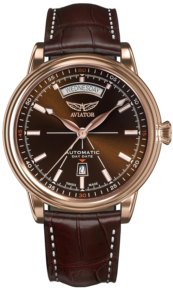 Zegarek Aviator V.3.20.2.226.4 DAY-DATE