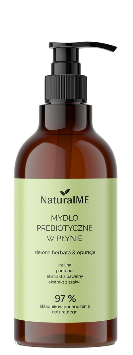 NaturalME - Mydło prebiotyczne Zielona herbata i Opuncja 500 ml