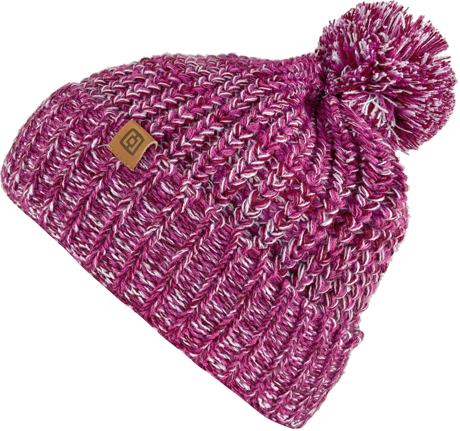 Horsefeathers PEACH heather magenta czapka zimowa damska