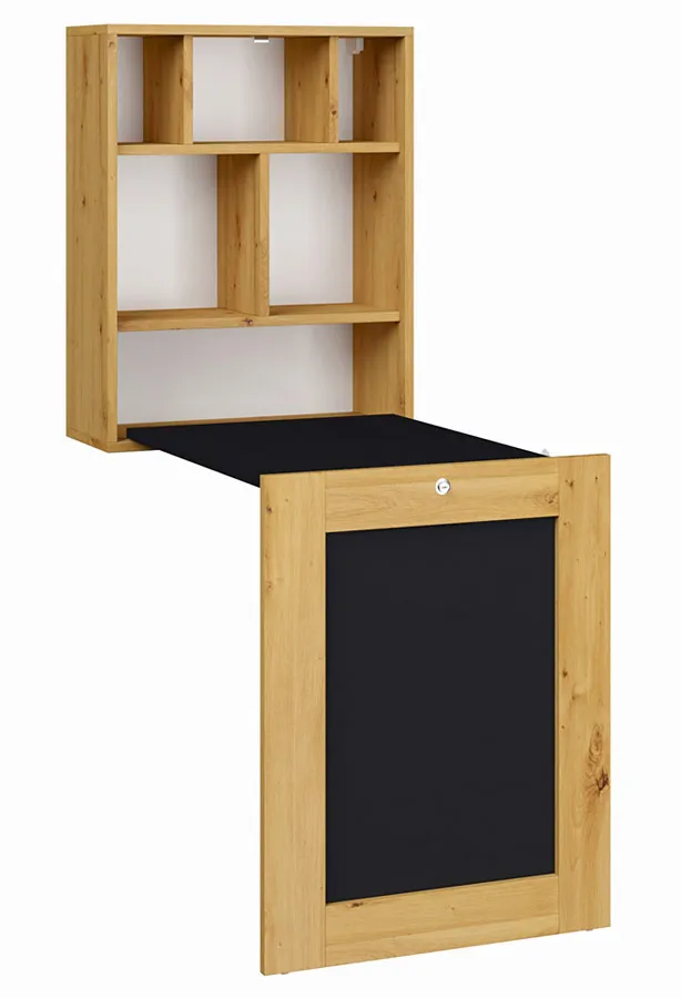 Elior Składane biurko dziecięce dąb artisan W6-E92