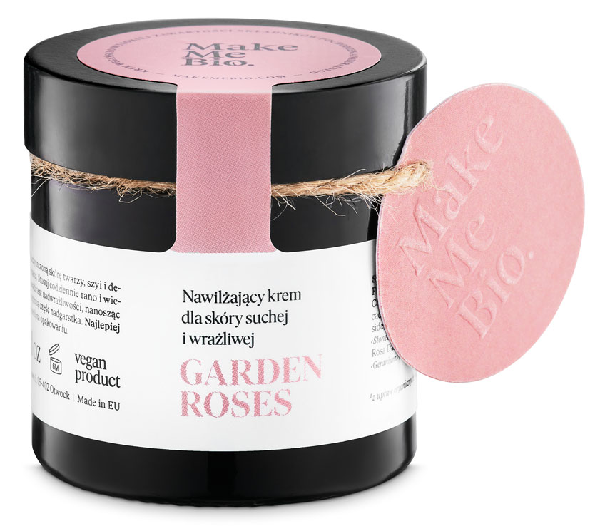 Make Me Bio Garden Roses Nawilżający Krem dla Skóry Suchej i Wrażliwej 60ml 59070788