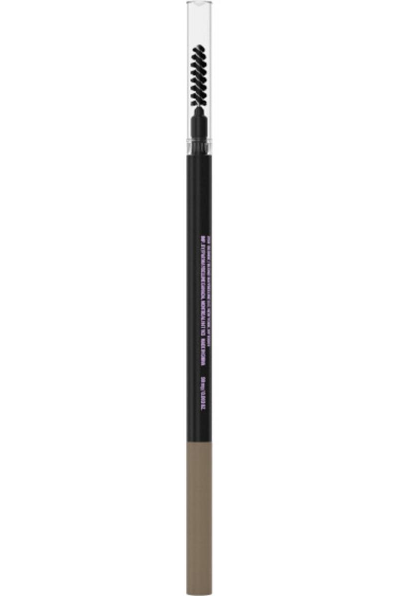 Maybelline BROW ULTRA SLIM - DEFINING PENCIL - Automatyczna kredka do brwi ze szczoteczką - 01 - SOFT BROWN