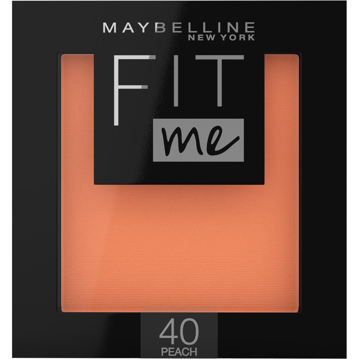 Maybelline Fit Me! róż 5 g dla kobiet 40 Peach