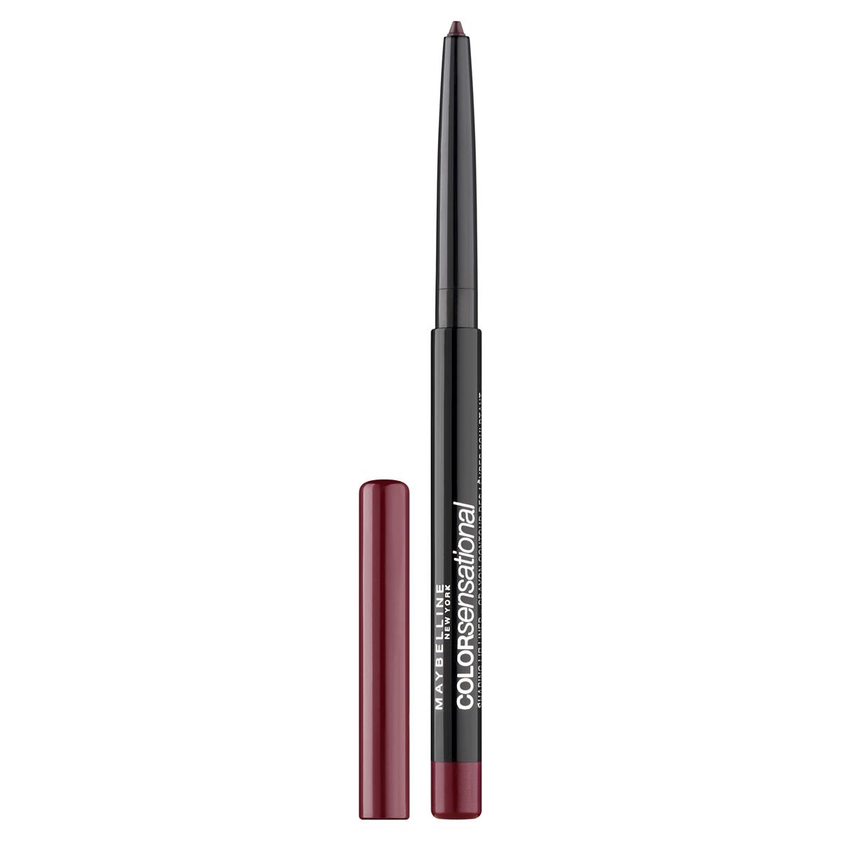 Maybelline New York Color Sensational Lippenkonturenstift Shaping Lip Liner Nr. 110 Rich Wine, 1er Pack (1 x 1 Stück)