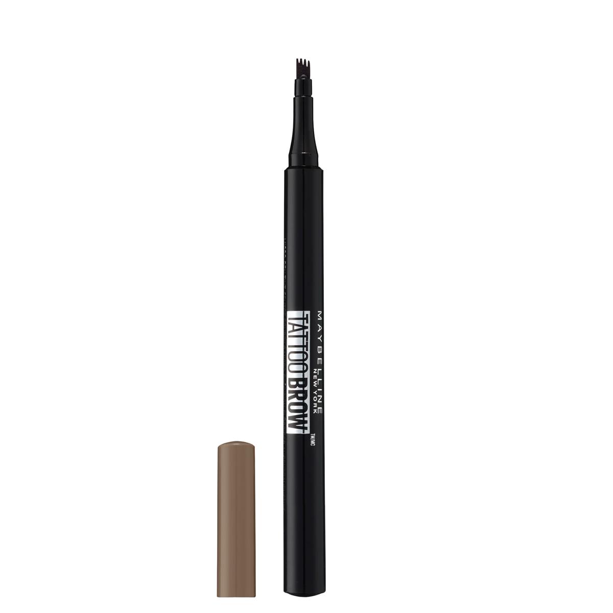 Maybelline Tatoo Studio, ołówek do brwi 130 Deep Brown, 1 szt.