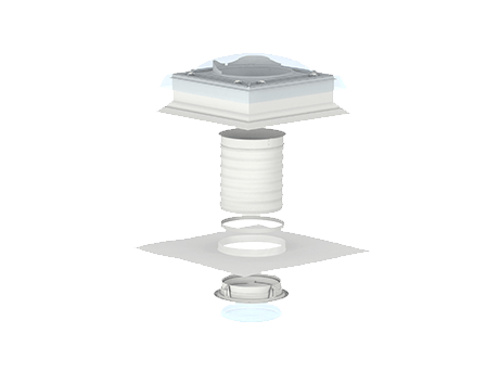 TCF 0010 VELUX świetlik tunelowy elastyczny do płaskiego dachu – Ø 35 cm TCF 0010