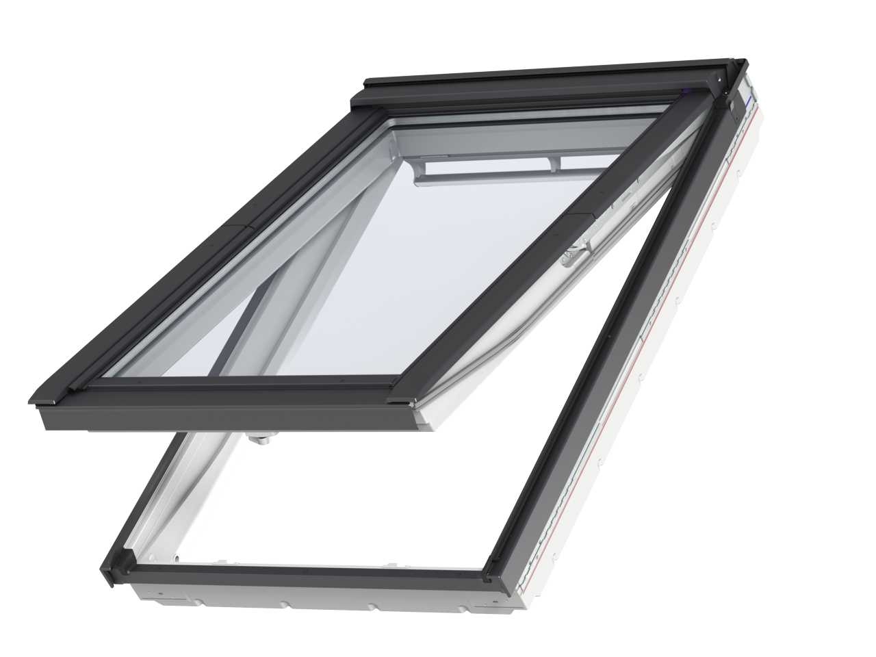 Okno GPU 0066 VELUX klapowo-obrotowe z szybą superoszczędną GPU MK06 0068