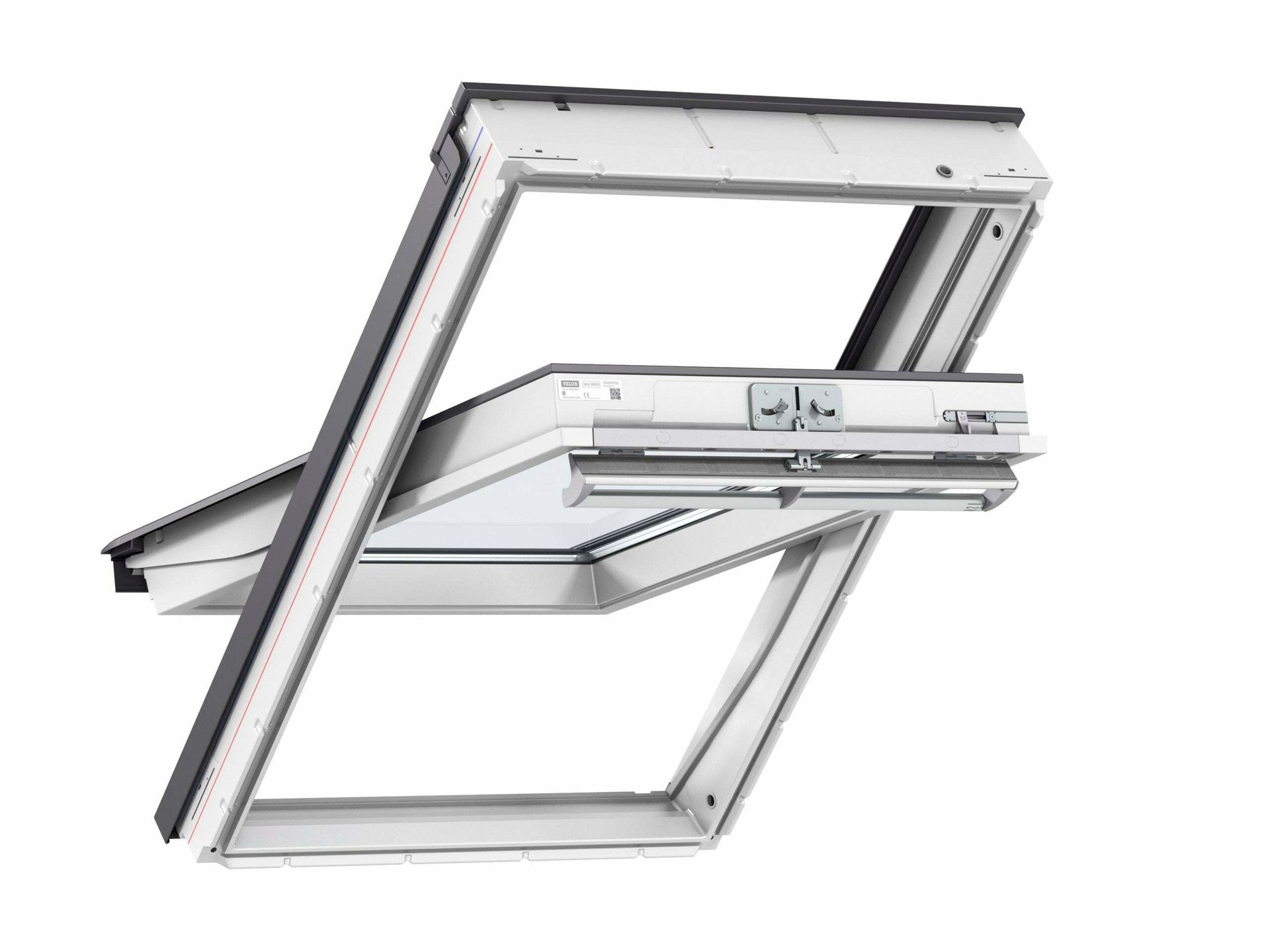 Okno obrotowe GGU 0066 Velux energooszczędne drewniano-poliuretanowe GGU CK06 0066