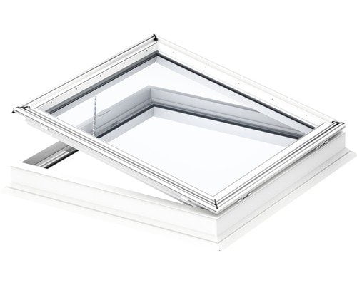 Velux CVP 0573UA – podstawa dwuszybowa do okna do płaskiego dachu elektryczna CVP 080080 0573