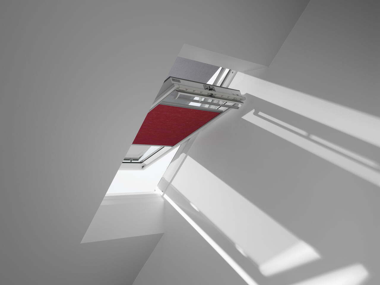 Roleta zaciemniająca energooszczędna FSC Velux Solarna kolory Standard