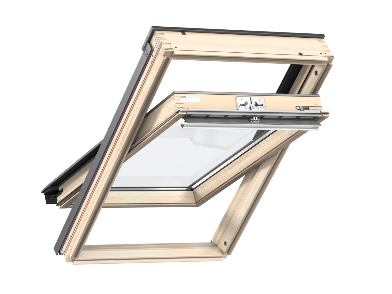 Okno obrotowe 3-szybowe GLL 1064 VELUX z górnym otwieraniem GLL MK10 1064
