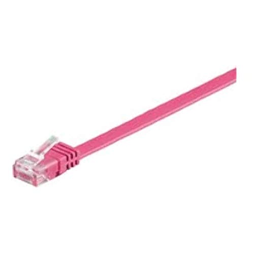 Lanberg UTP602PI Kabel Sieciowy U/UTP CAT6, 2 m, Różowy Dym