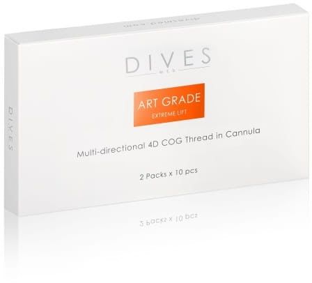 Dives DIVES med.- Art Grade EXTREME LIFT - Multi-directional 4D COG Canulla 4x2szt. 05-0086