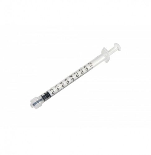 Strzykawka trzyczęsciowa Luer Lock LDS (Low Dead Space) 1ml 10szt