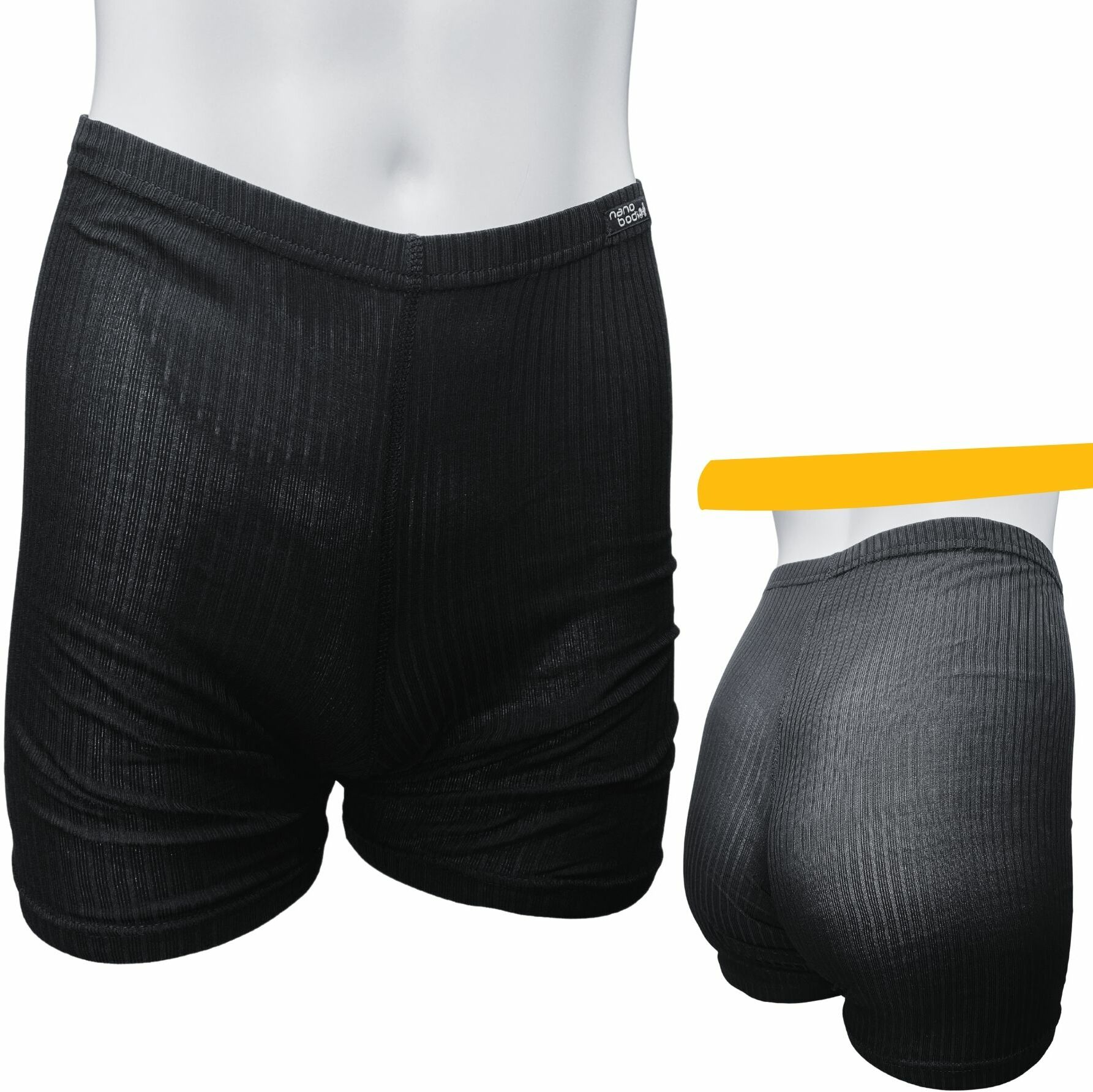 COOL bokserki - damskie .XL .czarny