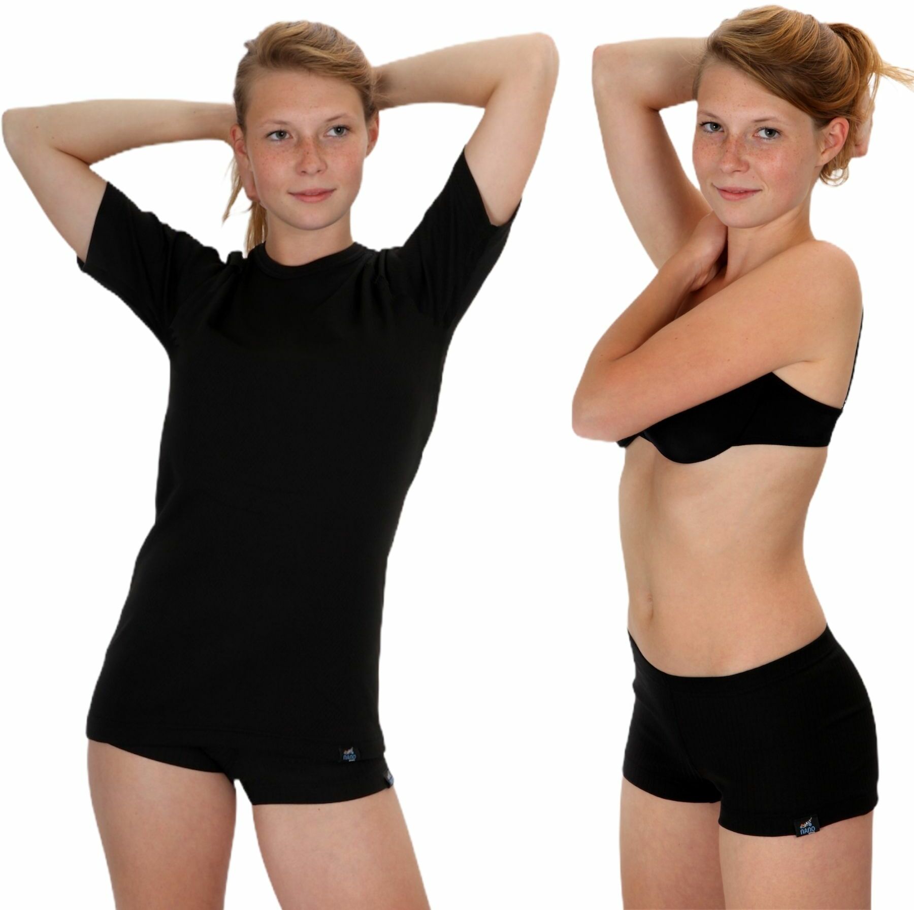 COOL bokserki szorty - damskie .M .ciemnoniebieski