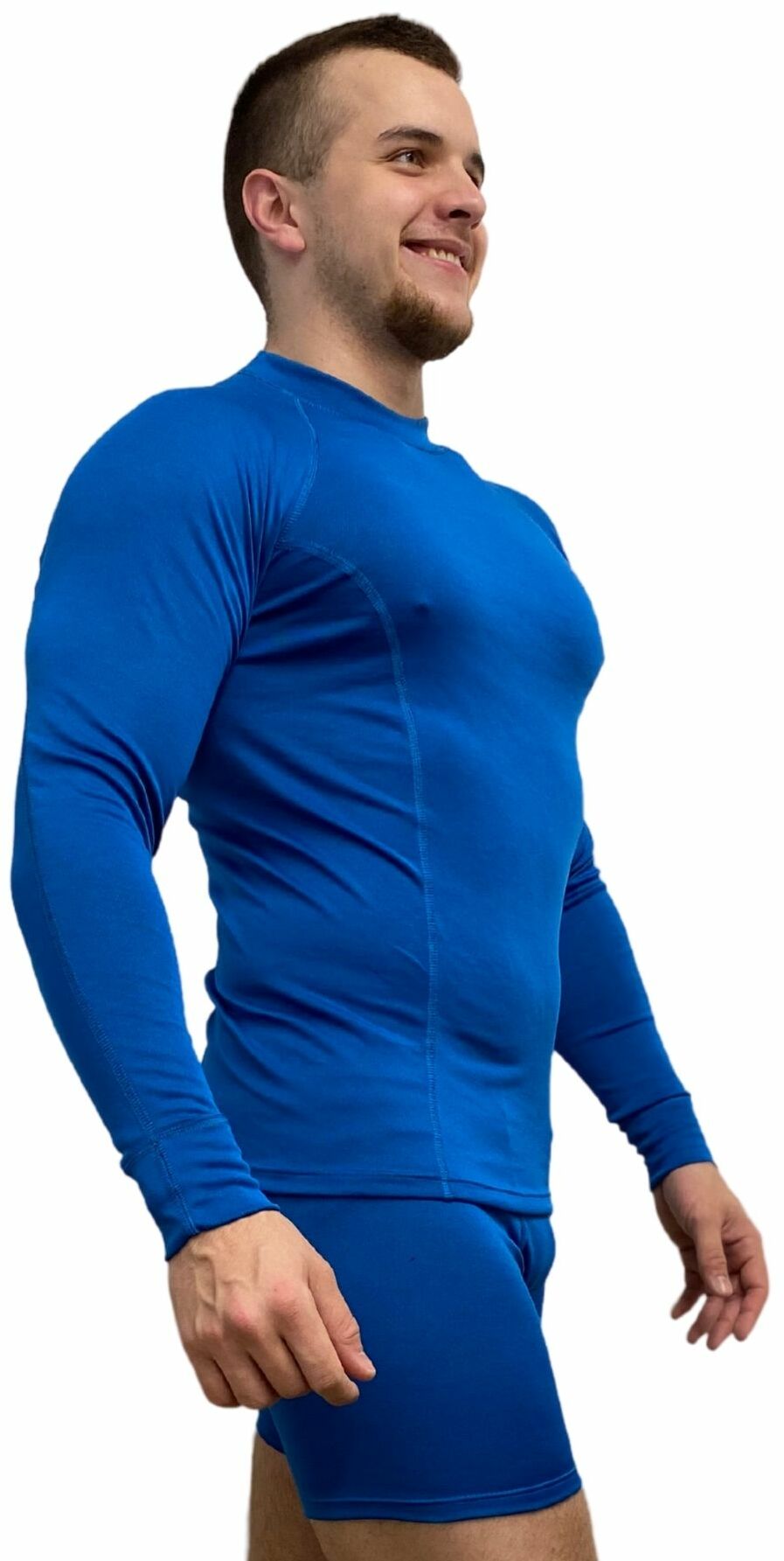 SPORT T-shirt z długim rękawem - męska .M .szary