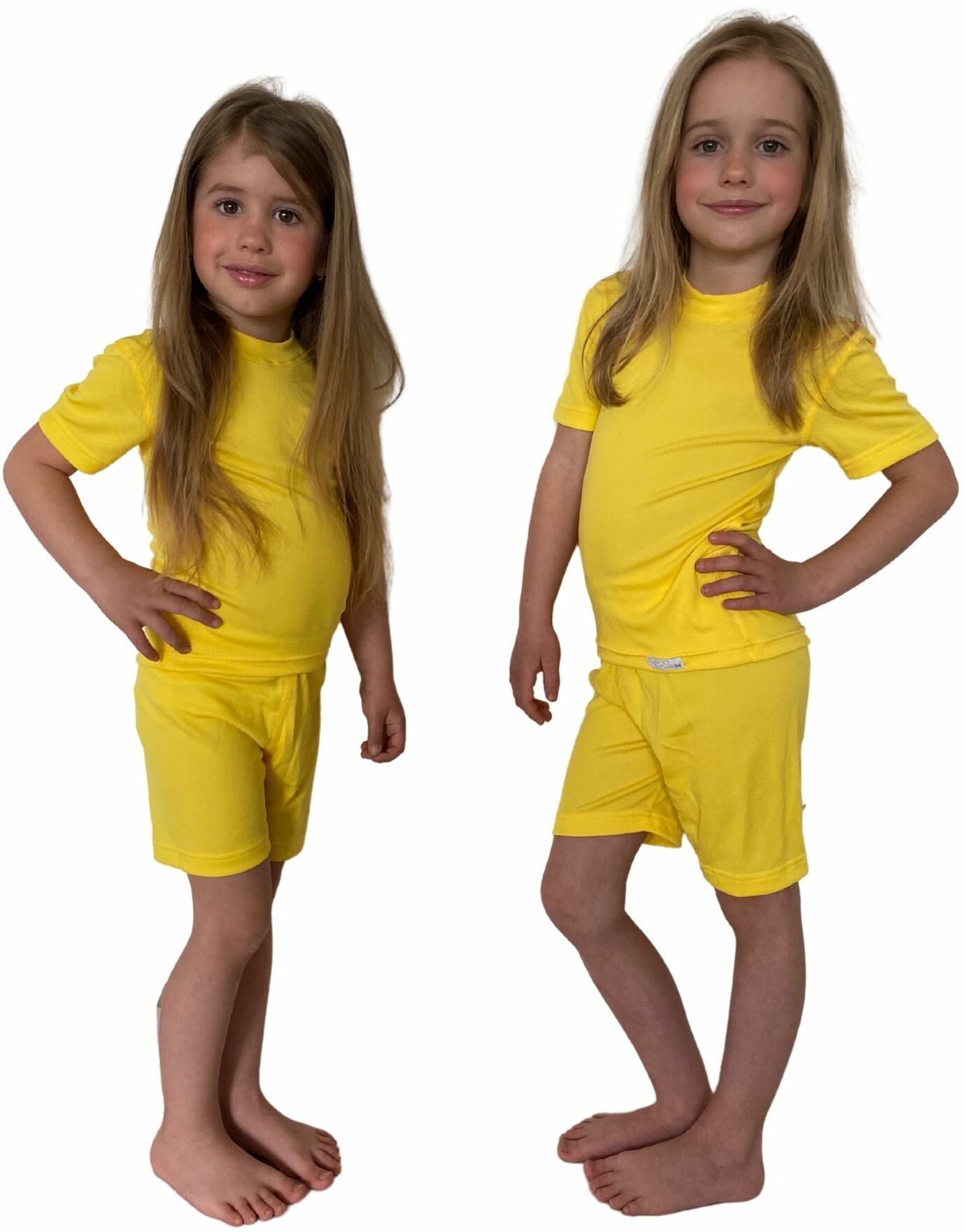 SPORT T-shirt z krótkim rękawem - dziecięca .140 .żółty