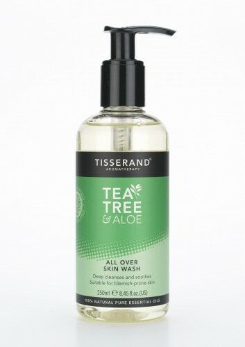 Tea Tree Żel do mycia ciała Oczyszczający Drzewo Herbaciane & Aloes Aloe All Over Skin Wash 250 ml TISSERAND