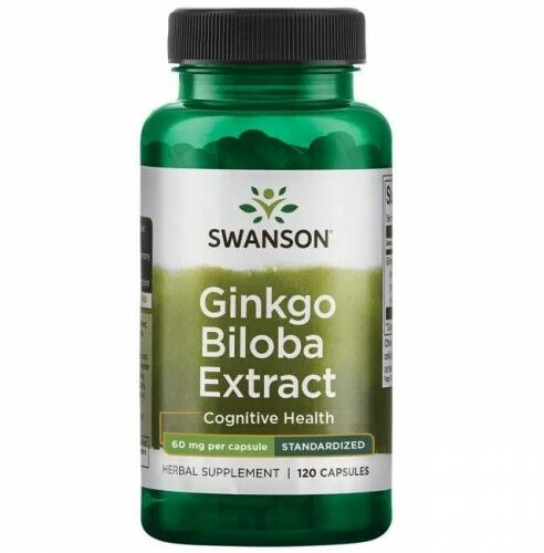 Ginkgo Biloba Extract 60 mg (120 kaps.)