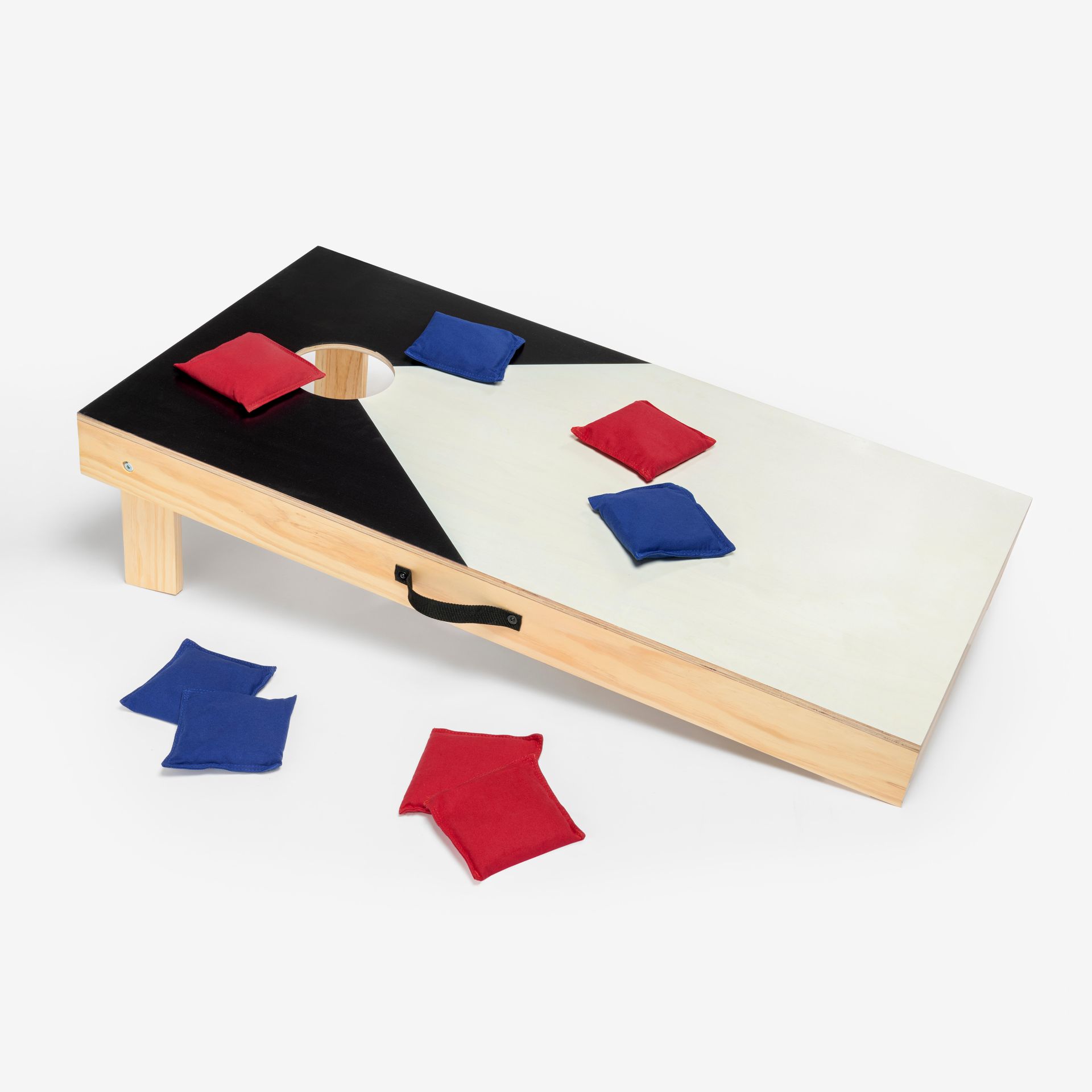 Gra w Cornhole gotowa do gry