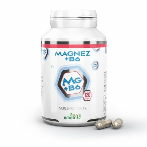 MAGNEZ + B6 120 kaps. 652mg B&M