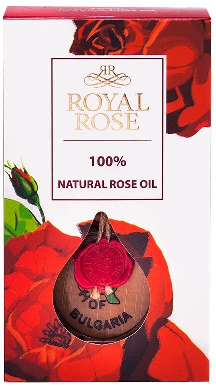 Olej naturalny różany 100% bułgarski 0,5 ml