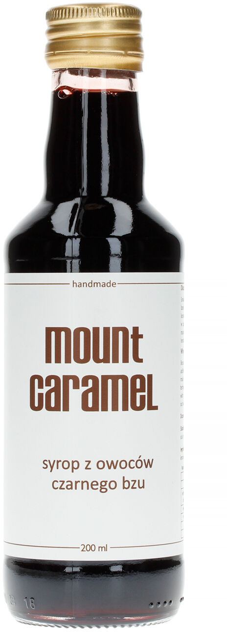 Mount Caramel Syrop z owoców czarnego bzu 200 ml