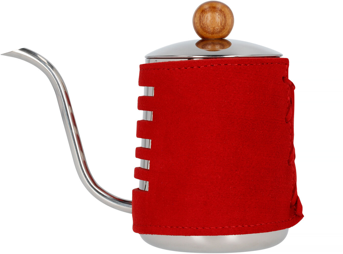 Barista Space - Czajnik w czerwonej osłonce 550 ml