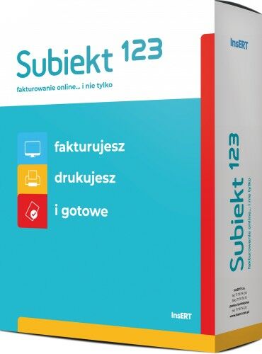 Subiekt 123 dla InsERT GT