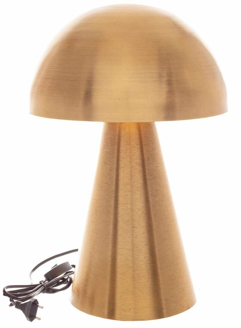 Dekoria pl pl Lampa stołowa Mushroom Gold 48cm 32 x 32 x 48 cm 814-524